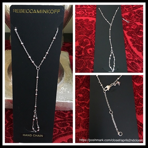 REBECCA MINKOFF BRACELET CHAIN RING - Picture 2 of 5